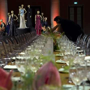 Budapest Central European Fashion Week Front Row Dinner designed by STARDOME // Szépművészeti Múzeum